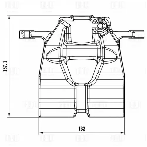 Суппорт тормозной TRIALLI CF800019
