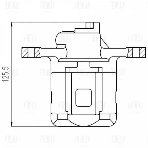 Суппорт тормозной TRIALLI CF800613