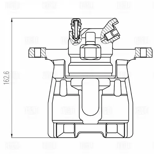 Суппорт тормозной TRIALLI CF800677