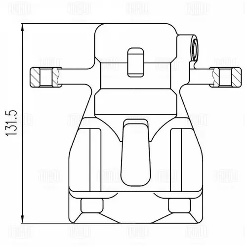 Суппорт тормозной TRIALLI CF800673