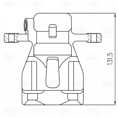 Суппорт тормозной TRIALLI CF800674
