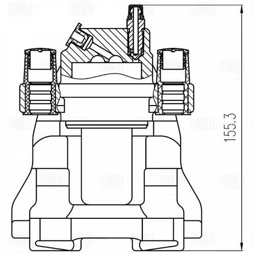 Суппорт тормозной TRIALLI CF800533