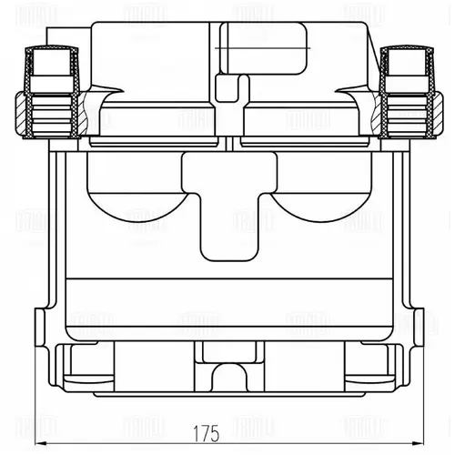 Суппорт тормозной TRIALLI CF800548