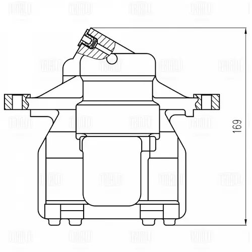 Суппорт тормозной TRIALLI CF800565
