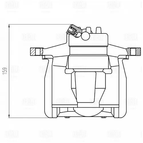 Суппорт тормозной TRIALLI CF800640