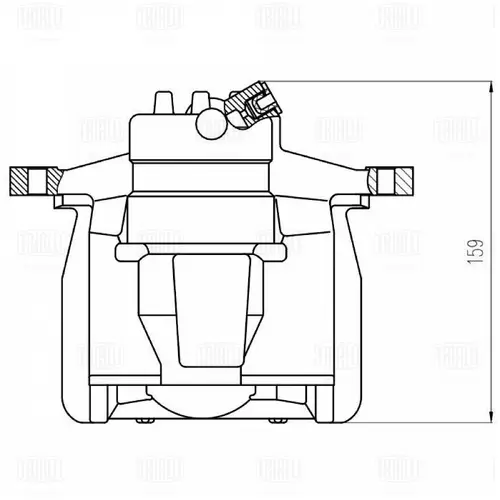 Суппорт тормозной TRIALLI CF800641
