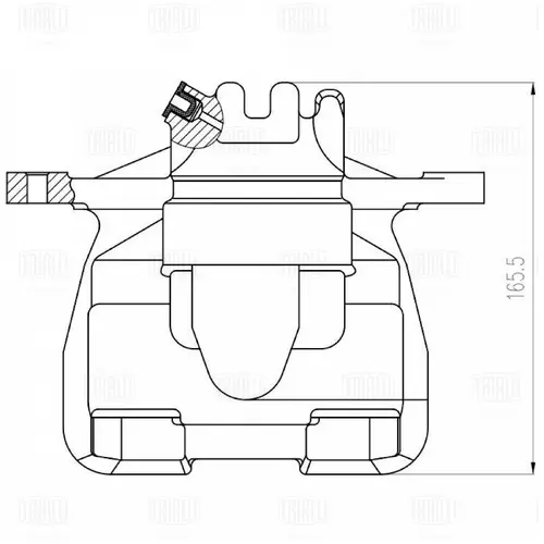 Суппорт тормозной TRIALLI CF800631
