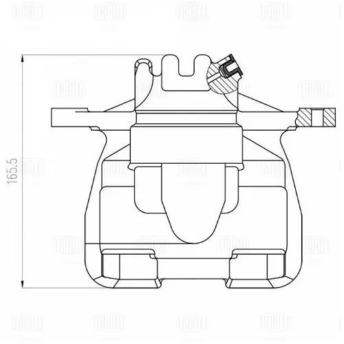 Суппорт тормозной TRIALLI CF800632
