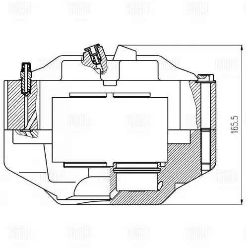 Суппорт тормозной TRIALLI CF800700