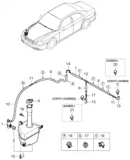 HYUNDAI/KIA КОЛЬЦО УПЛОТНИТЕЛЬНОЕ НАСОСА 9862214200