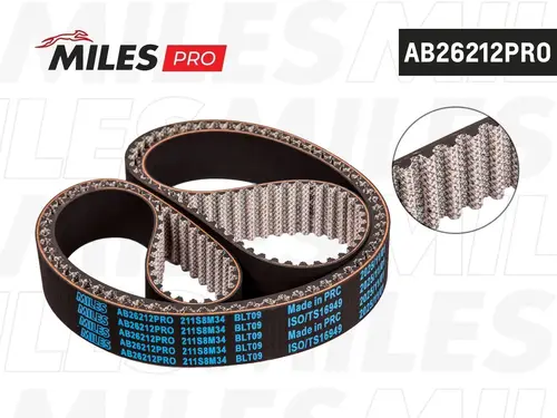 Ремень ГРМ AB26212PRO MILES