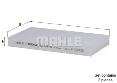 Салонный фильтр KNECHT LA674/S