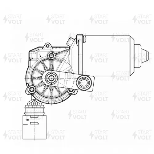 Мотор стеклоочистителя СТАРТВОЛЬТ VWF2802