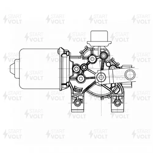 Мотор стеклоочистителя СТАРТВОЛЬТ VWF2801