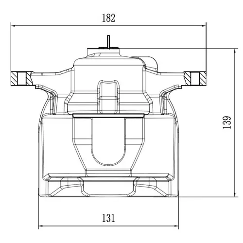 Суппорт тормозной TRIALLI CF800155