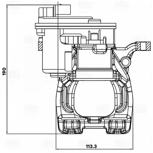 Суппорт тормозной TRIALLI CF800058