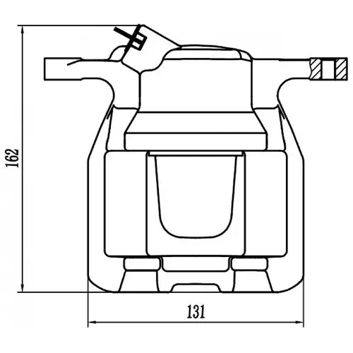 Суппорт тормозной TRIALLI CF800145