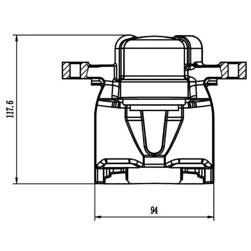 Суппорт тормозной TRIALLI CF800130