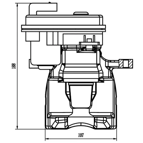 Суппорт тормозной TRIALLI CF800136
