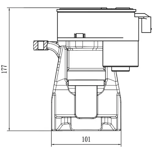 Суппорт тормозной TRIALLI CF800157