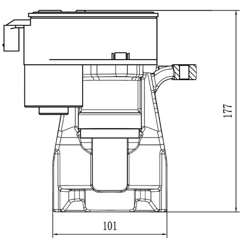 Суппорт тормозной TRIALLI CF800158