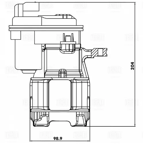 Суппорт тормозной TRIALLI CF800118
