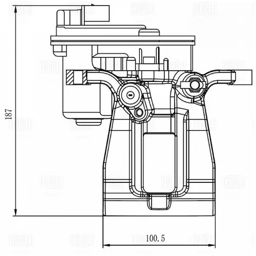 Суппорт тормозной TRIALLI CF800094