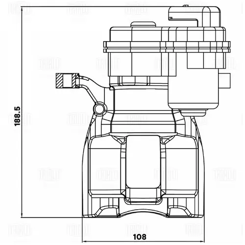 Суппорт тормозной TRIALLI CF800100