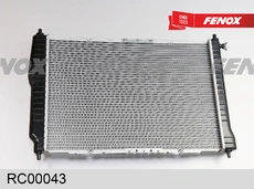 Радиатор системы охлаждения двигателя FENOX RC00043