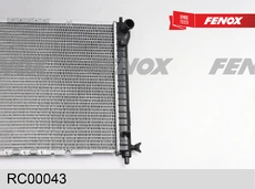 Радиатор системы охлаждения двигателя FENOX RC00043