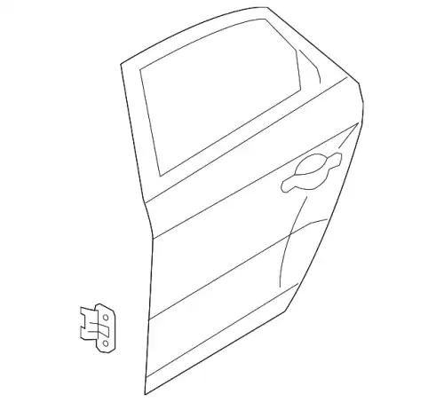 8R0833051B ДВЕРЬ VAG