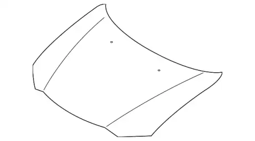 Капот Mitsubishi OUTLANDER 2006-2012 5900A393
