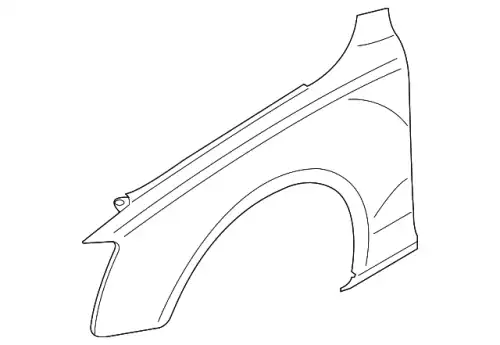 Крыло VAG 8T0821106H