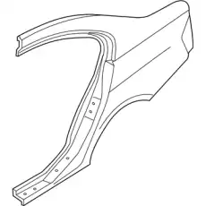 Крыло BMW 41 21 7 145 096