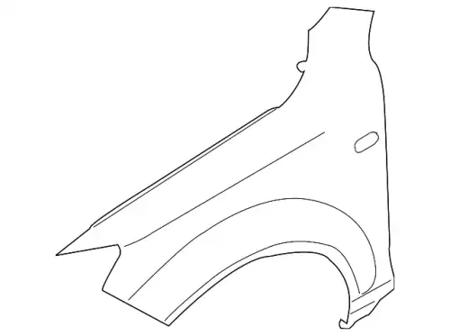 Крыло VAG 4L0821101