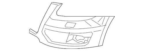(8 ГР.), (AUDI), ОБЛИЦОВКА 8R0807107CGRU VAG