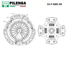 Комплект сцепления PILENGA CK-P 4005 XR