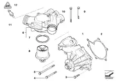 Уплотнительное кольцо ! \BMW 5' E34, E39, Z8 E52 11 53 1 312 287