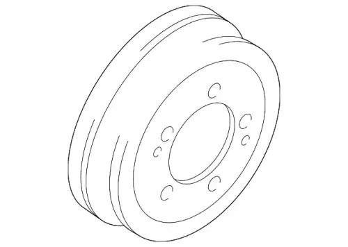 Тормозной барабан MITSUBISHI MB895659