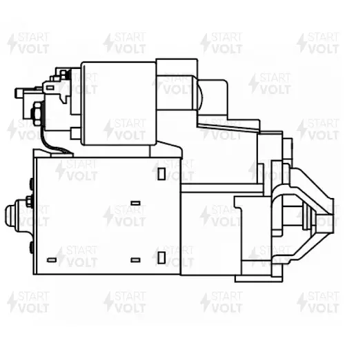 Стартер СТАРТВОЛЬТ LST 0916