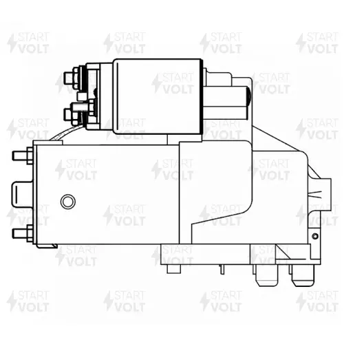 Стартер СТАРТВОЛЬТ LST 1043