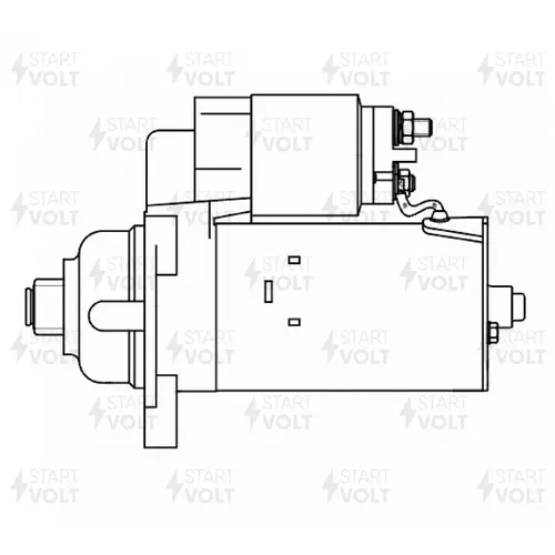 Стартер СТАРТВОЛЬТ LST 1702