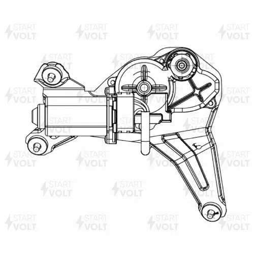 Мотор стеклоочистителя СТАРТВОЛЬТ VWB 2805