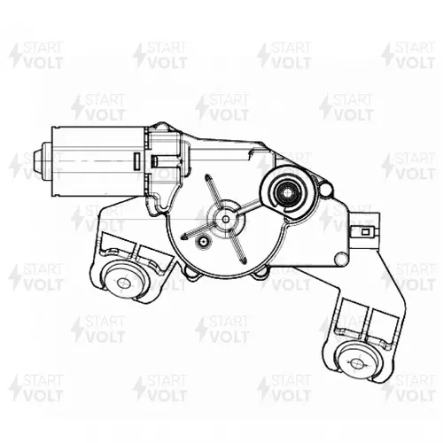 Мотор стеклоочистителя СТАРТВОЛЬТ VWB 2806