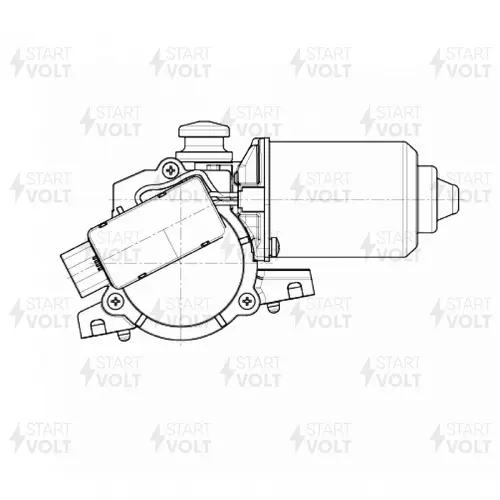 Мотор стеклоочистителя СТАРТВОЛЬТ VWF 2504