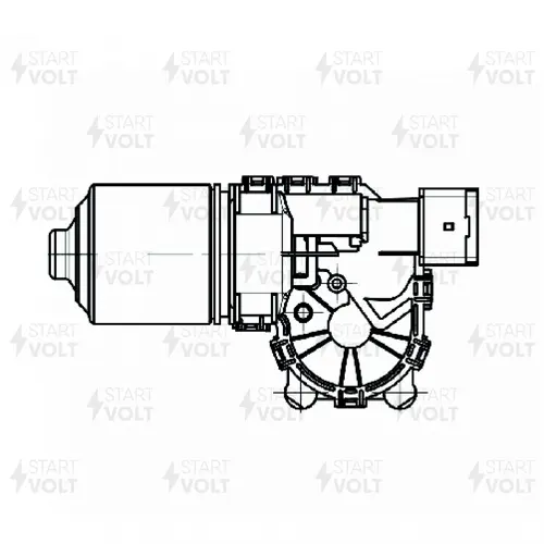Мотор стеклоочистителя СТАРТВОЛЬТ VWF 2808