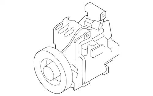 КОМПРЕССОР КОНДИЦИОНЕРА EGY16145Z MAZDA
