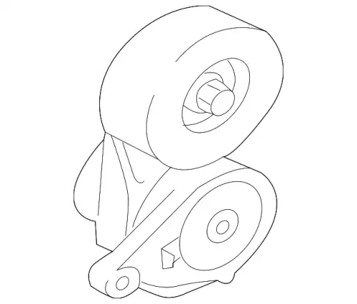 НАТЯЖИТЕЛЬ ЦЕПИ ГРМ MD373939 MITSUBISHI