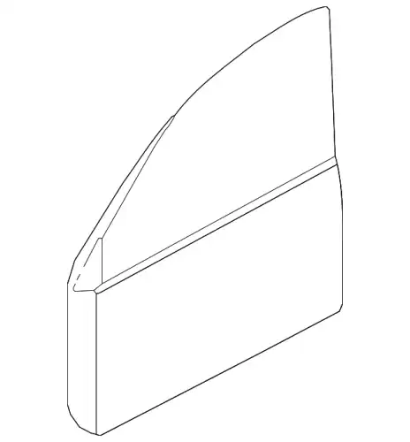 ПАНЕЛЬ ДВЕРИ FR LH CS MN150435 MITSUBISHI