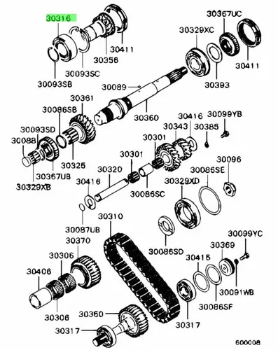 MITSUBISHI MD704119